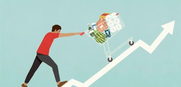 تورم نقطهبهنقطه خوراکیها در 4ماه از 47 به 64 درصد رسید: